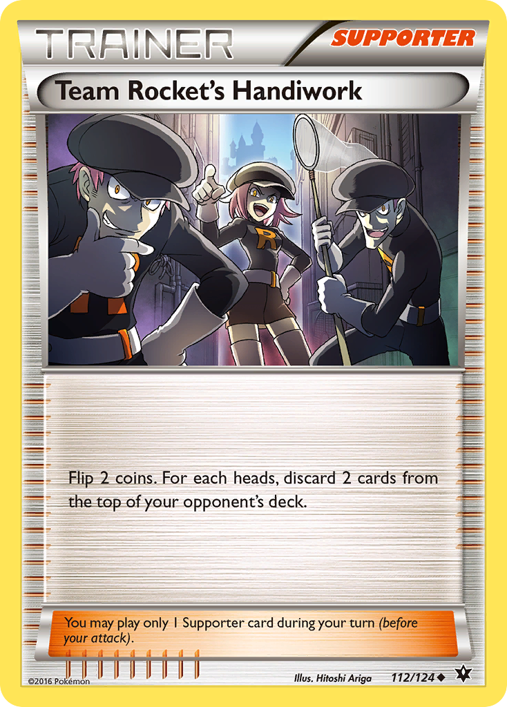 Ouvrage de la Team Rocket (112/124) [XY : Fates Collide] 