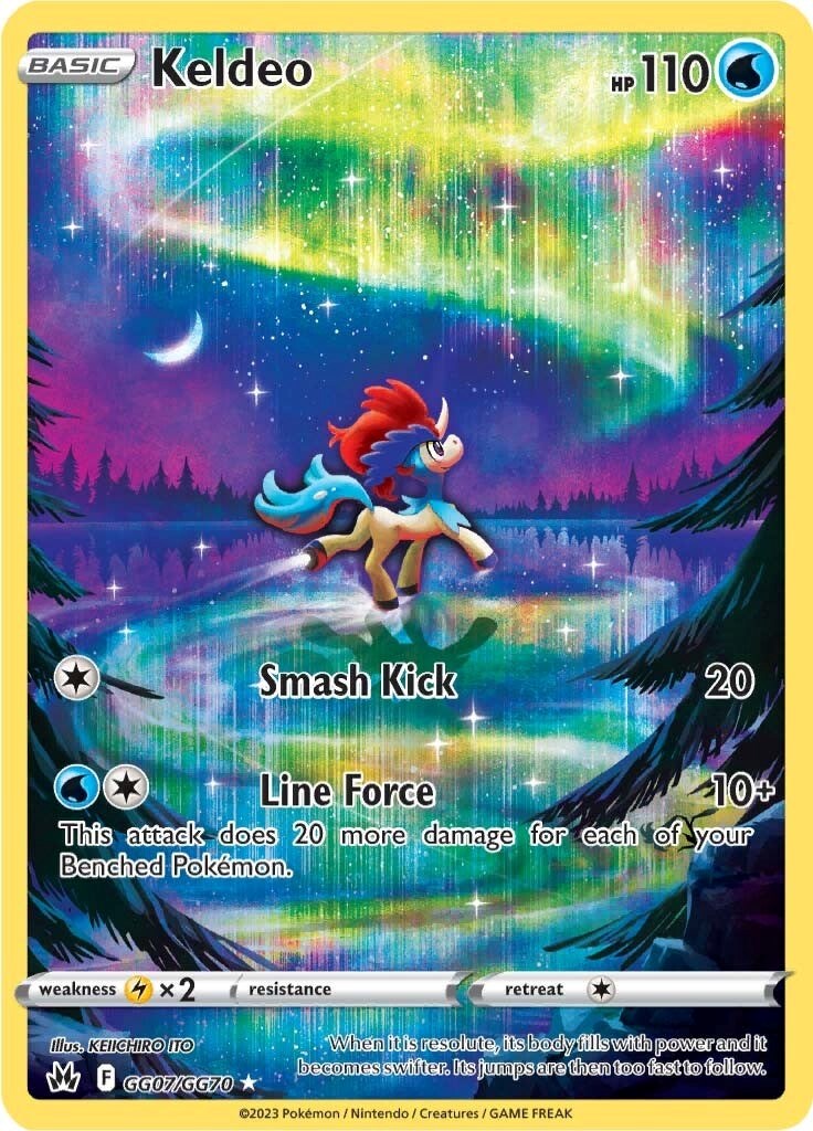 Keldeo (GG07/GG70) [Épée et Bouclier : Couronne Zénith] 