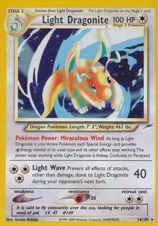 Dragonite légère (14/105) [Neo Destiny] 
