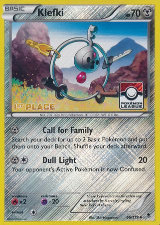 Klefki (66/119) (Promotion de la ligue 1ère place) [XY : Forces fantômes] 