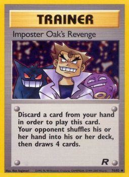 La vengeance de l'imposteur Oak (76/82) [Team Rocket] 