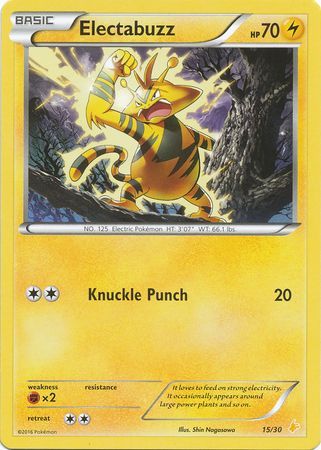 Electabuzz (15/30) [XY : Kit Dresseur 3 - Pikachu Libre] 