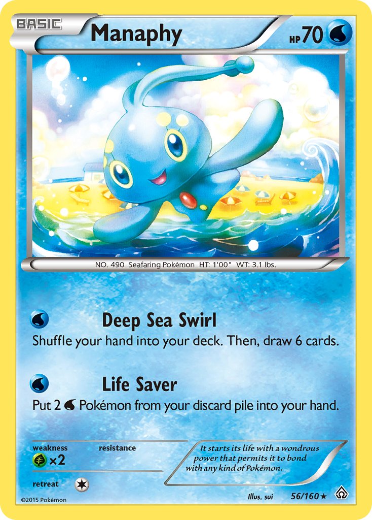 Manaphy (Battle Arena Deck Exclusif) (56/160) [Thème Deck Exclusif] 