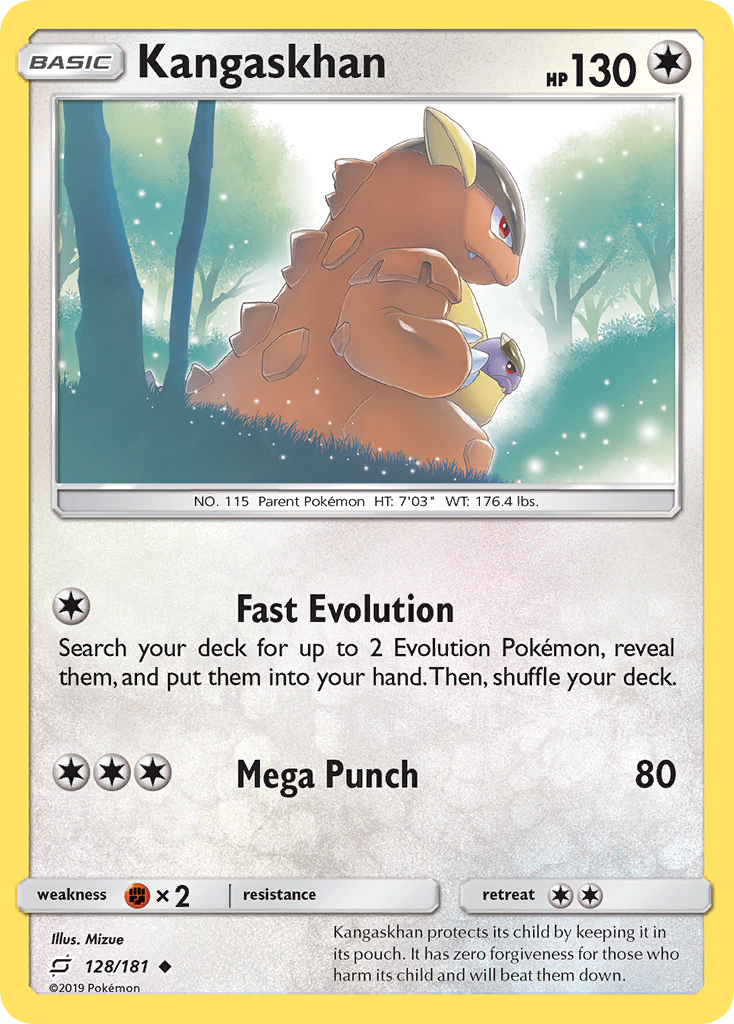 Kangaskhan (128/181) [Soleil et Lune : Faites équipe] 