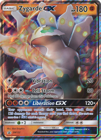 Zygarde GX (SM122) (Carte Jumbo) [Soleil et Lune : Promotions de l'étoile noire] 