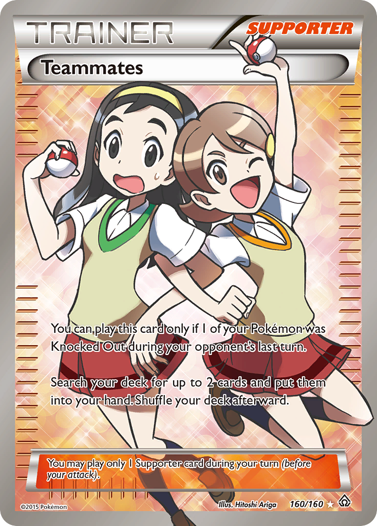 Coéquipiers (160/160) [XY : Primal Clash] 