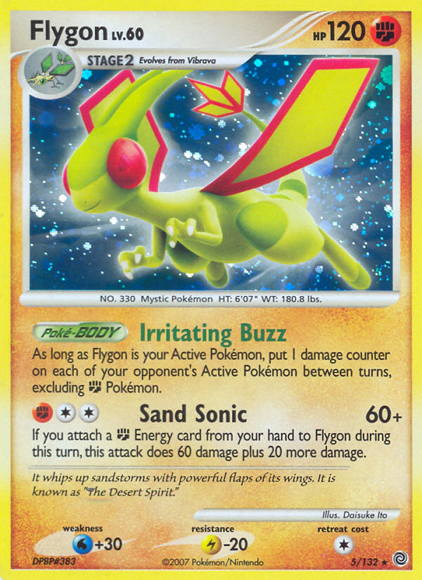 Flygon (5/132) [Diamant &amp; Perle : Merveilles secrètes] 