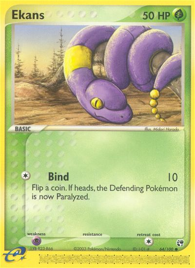 Ekans (64/100) [EX : Tempête de sable] 