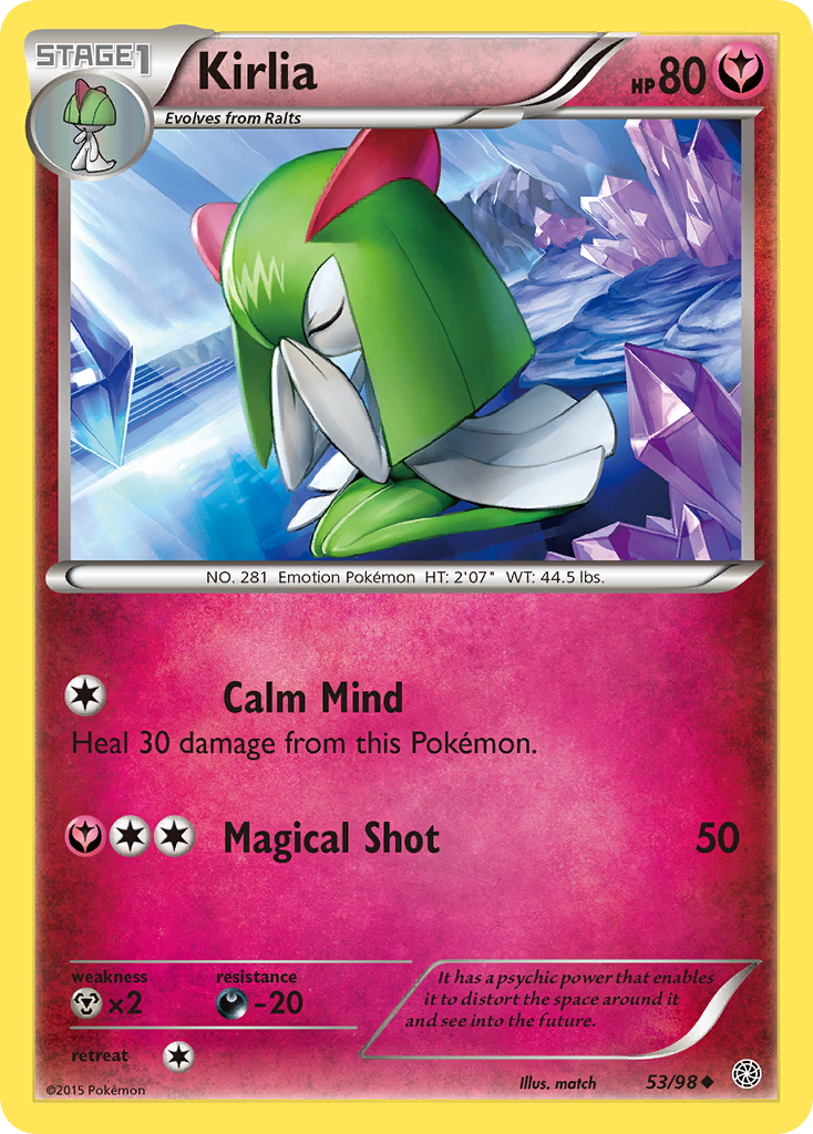 Kirlia (53/98) [XY : Origines antiques] 