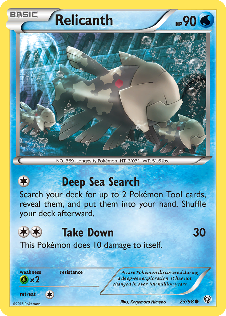 Relicanthe (23/98) [XY : Origines Anciennes] 