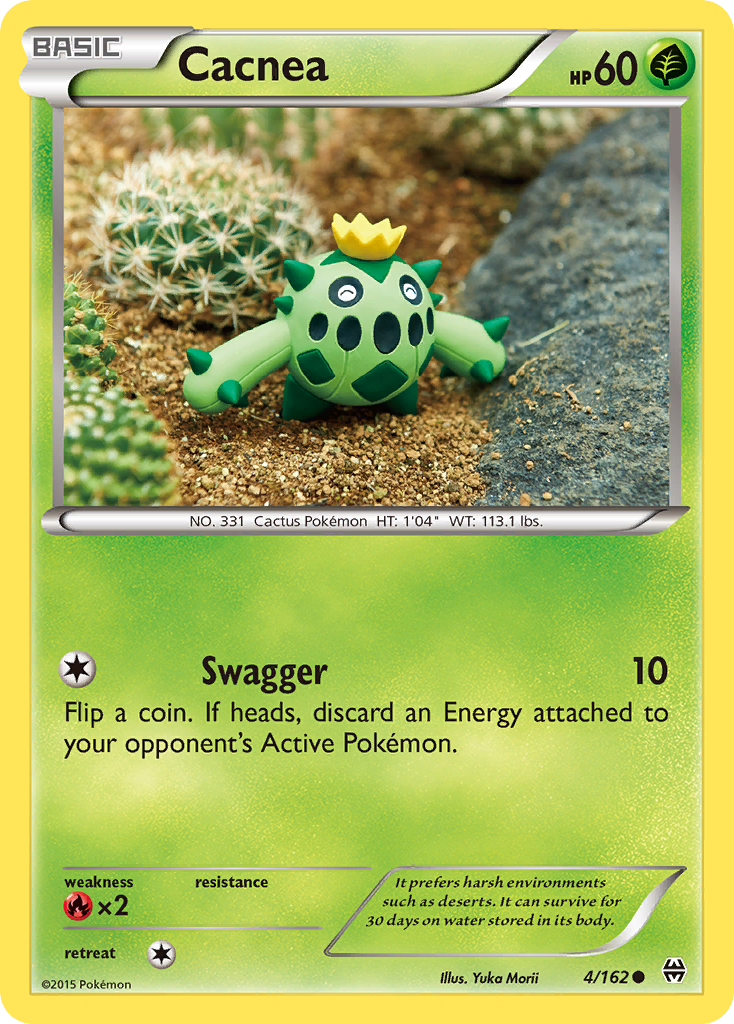 Cacnea (4/162) [XY: BREAKthrough][Yuka Morii]