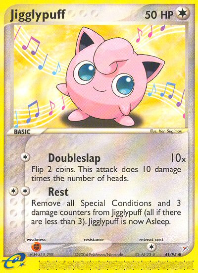 Jigglypuff (41/95) [EX : Équipe Magma contre Équipe Aqua] 