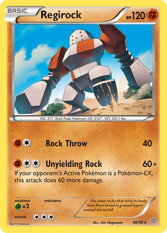 Regirock (40/98) [XY : Origines antiques] 