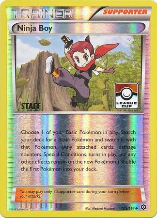 Ninja Boy (103/114) (équipe promotionnelle de la ligue) [XY: Steam Siege] 
