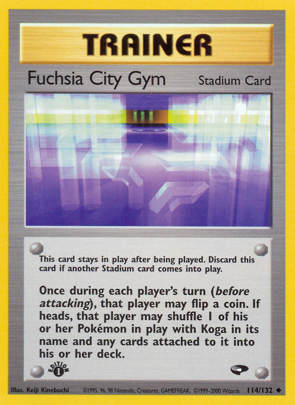 Fuchsia City Gym (114/132) [Gym Challenge 1ère édition] 