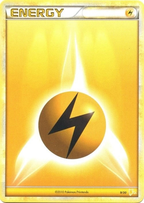 Lightning Energy (9/30) [HeartGold &amp; SoulSilver : Kit de dressage - Raichu] 