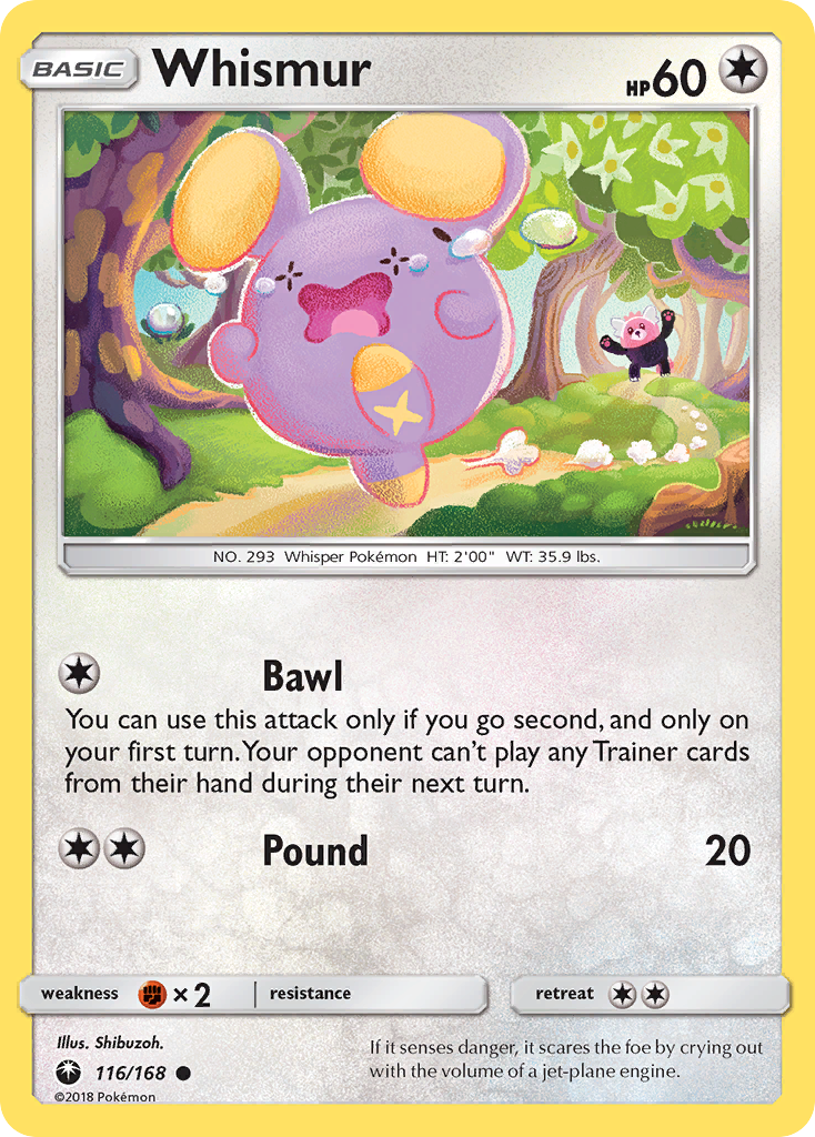 Whismur (116/168) [Soleil et Lune : Tempête céleste] 