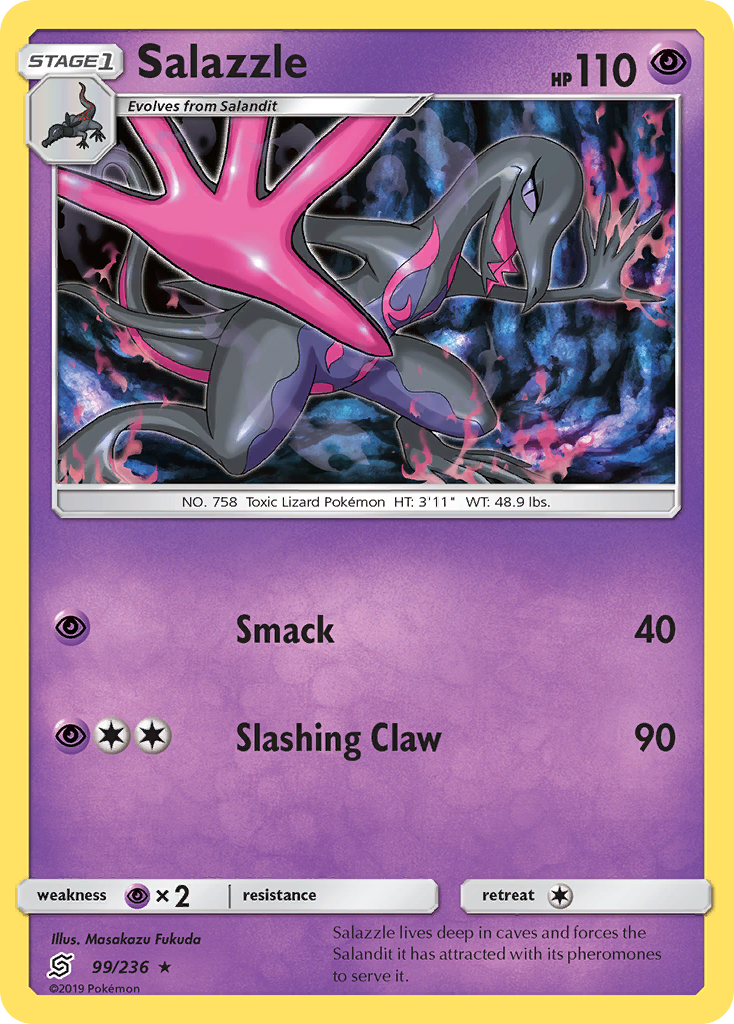 Salazzle (99/236) [Soleil et Lune : Esprits unifiés] 