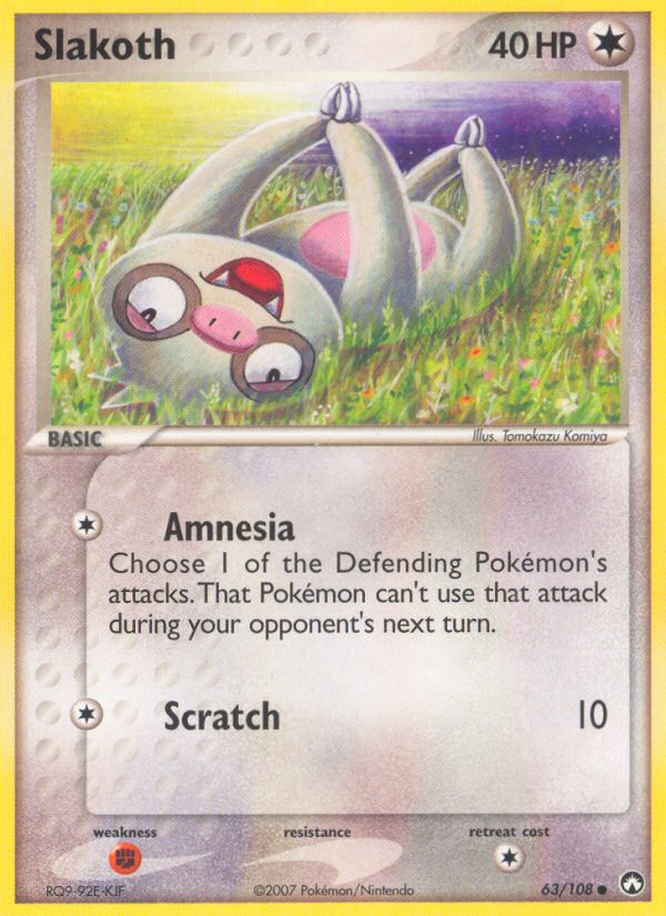 Slakoth (63/108) [EX : Gardiens du pouvoir] 