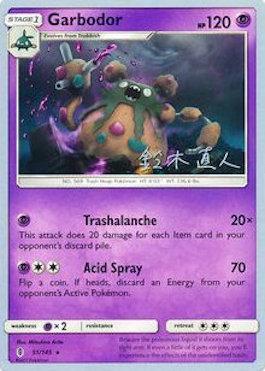 Garbodor (51/145) (Golisodor - Naoto Suzuki) [Championnats du Monde 2017] 