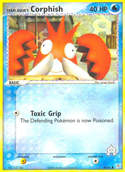 Corphish de Team Aqua (50/95) [EX: Team Magma contre Team Aqua] 
