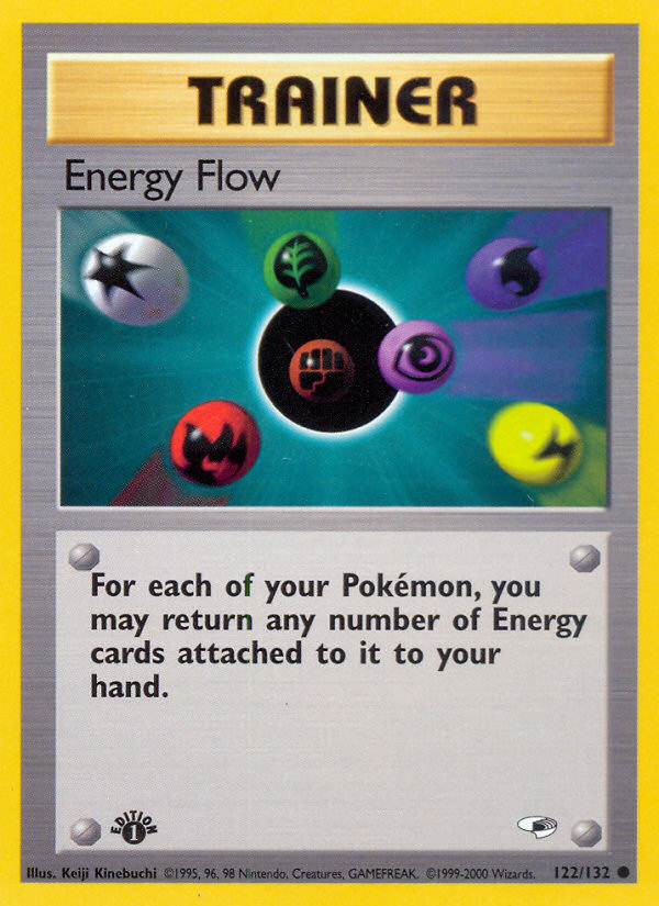 Flux d'énergie (122/132) [Gym Heroes 1ère édition] 