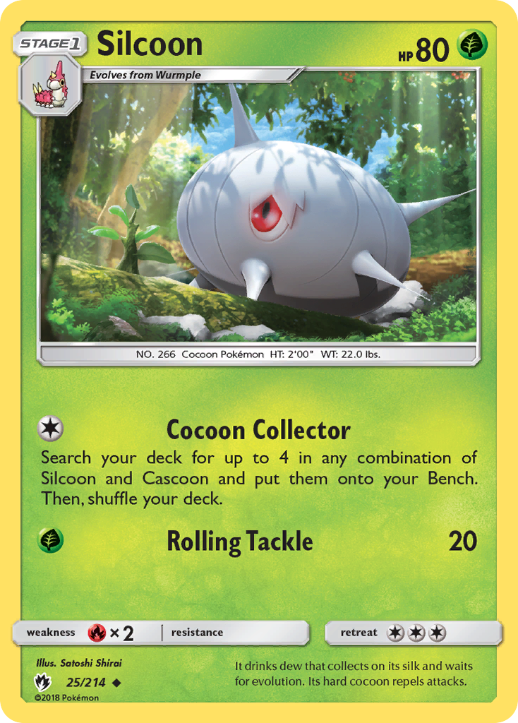 Silcoon (25/214) [Soleil et Lune : Tonnerre Perdu] 