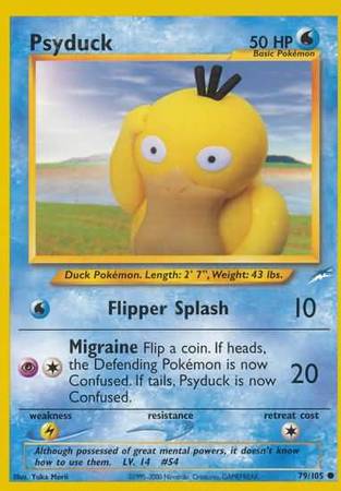 Psyduck (79/105) [Neo Destiny Unlimited][Yuka Morii]