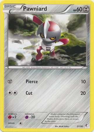 Pawniard (21/30) [XY : Kit de dressage 1 - Bisharp] 