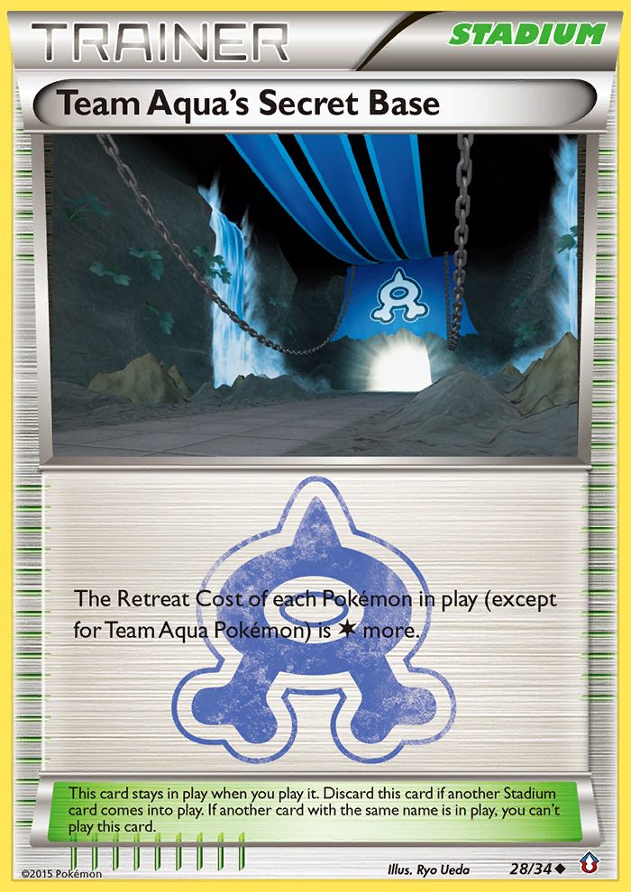 Base secrète de Team Aqua (28/34) [XY: Double Crisis] 