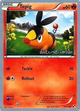 Tepig (15/114) (Twinboar - David Cohen) [Championnats du Monde 2011] 