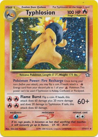 Typhlosion (17/111) [Néo Genèse] 
