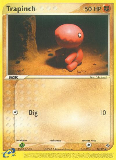 Trapinch (78/97) [EX: Dragon][Yuka Morii]