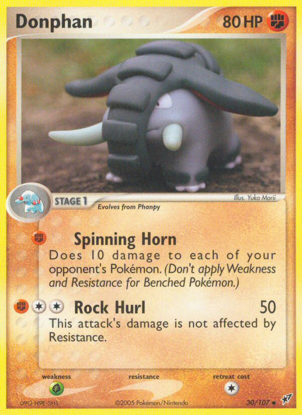 Donphan (30/107) [EX: Deoxys][Yuka Morii]