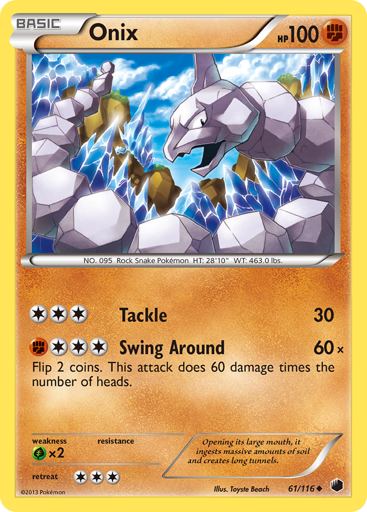 Onix (61/116) [Noir et blanc : Plasma Freeze] 