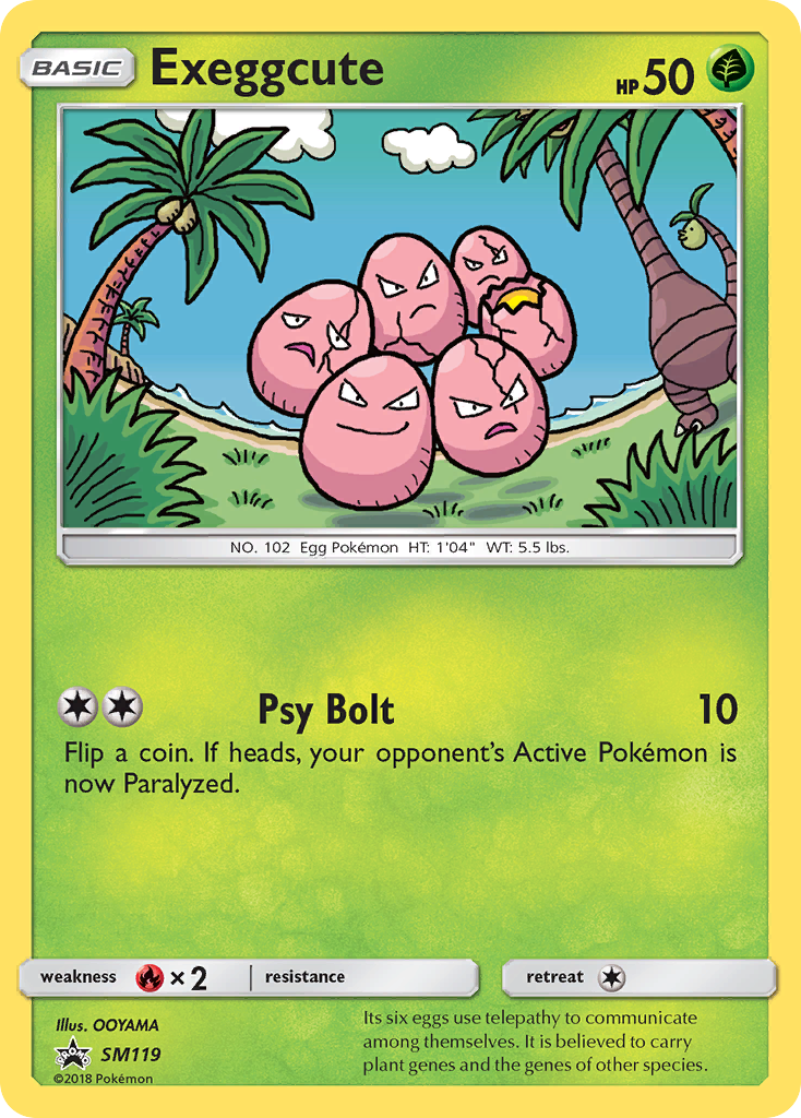 Exeggcute (SM119) [Promotions Soleil et Lune : Étoile noire] 