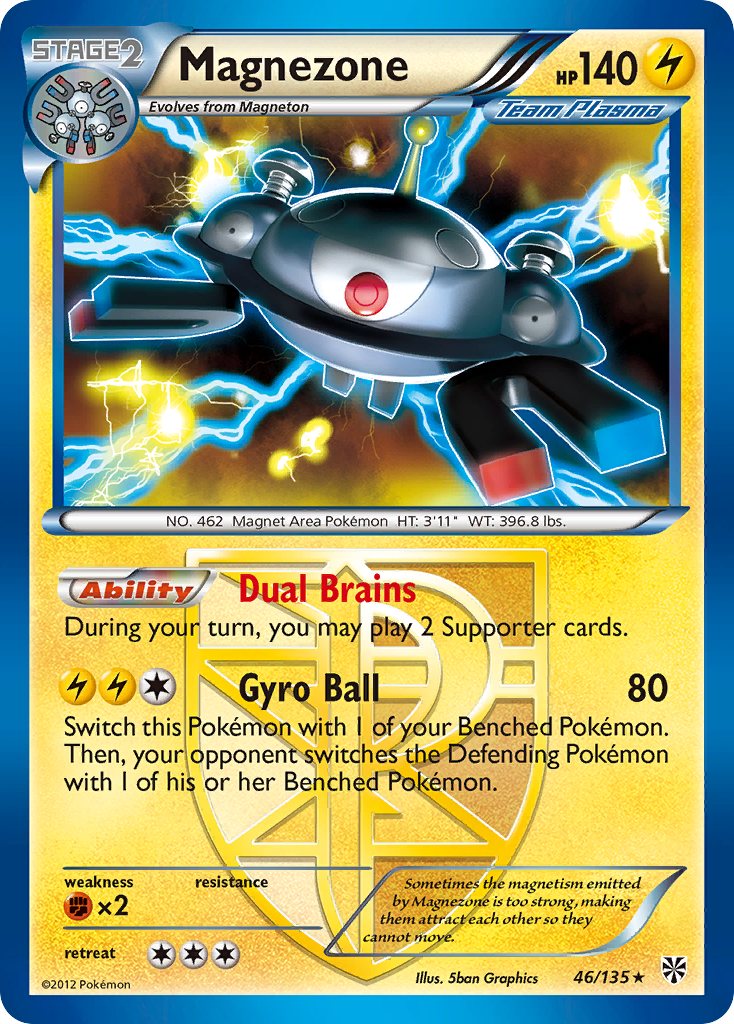 Magnezone (46/135) [Noir et blanc : Tempête de plasma] 