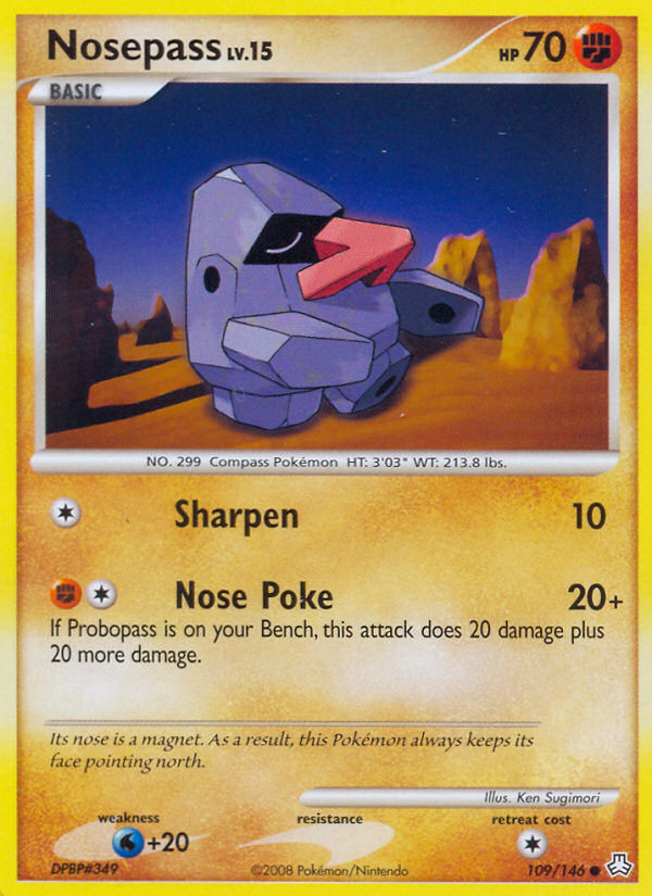 Nosepass (109/146) [Diamond &amp; Pearl: Legends Awakened] 