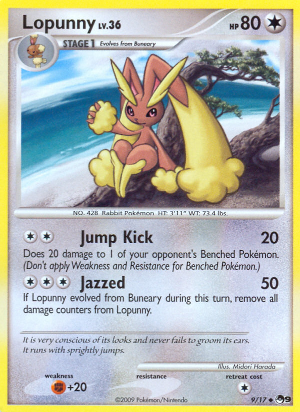 Lopunny (9/17) [Série POP 9] 