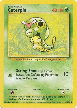 Caterpie (45/102) [Ensemble de base] 