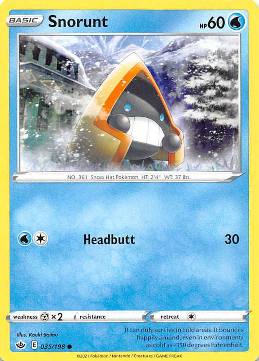 Snorunt (035/198) [Épée et bouclier : Règne glaçant] 