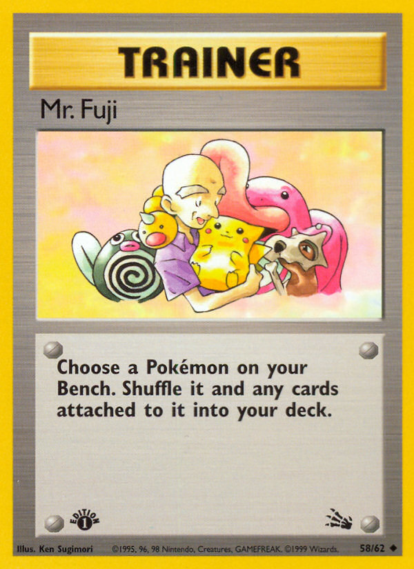 M. Fuji (58/62) [Fossiles 1ère édition] 