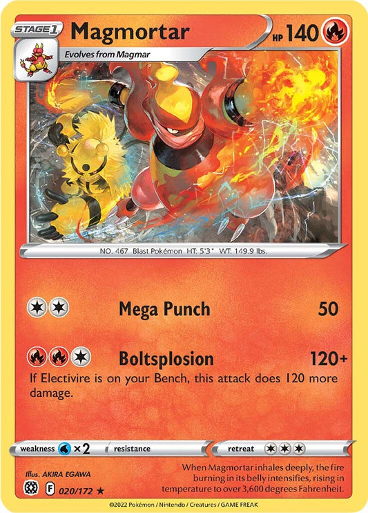 Magmortar (020/172) [Épée et Bouclier : Étoiles Brillantes] 