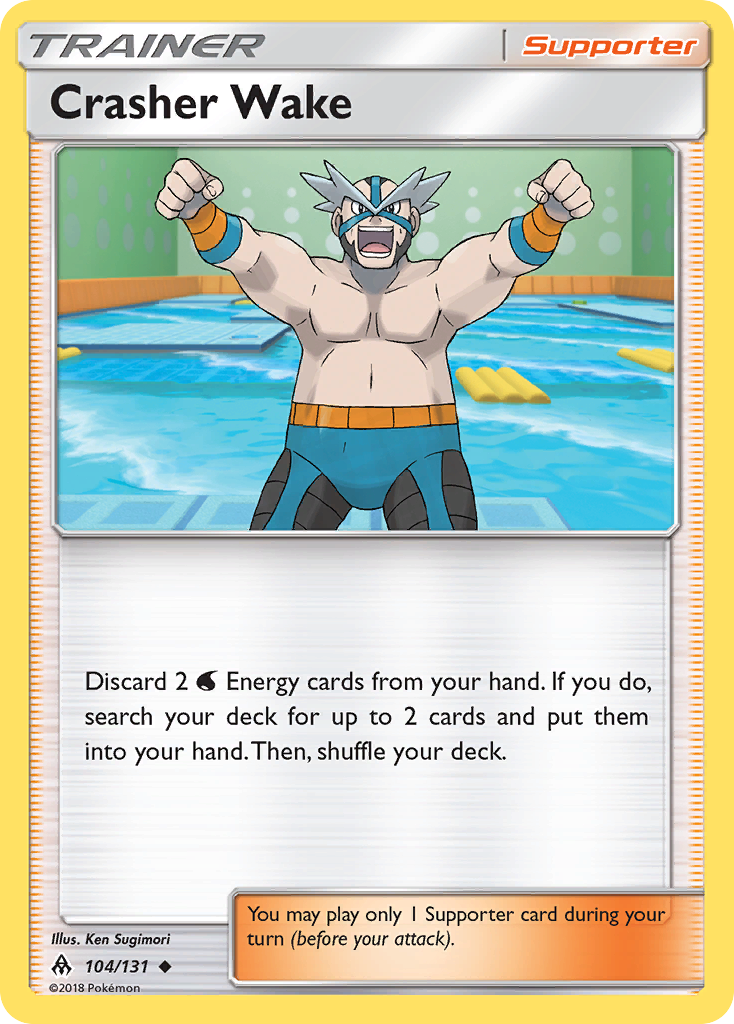 Crasher Wake (104/131) [Soleil et Lune : Lumière interdite] 