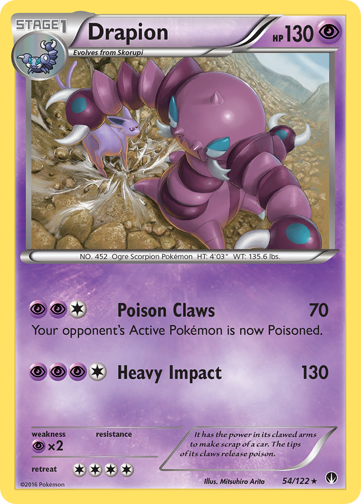 Drapion (54/122) [XY : point de RUPTURE] 