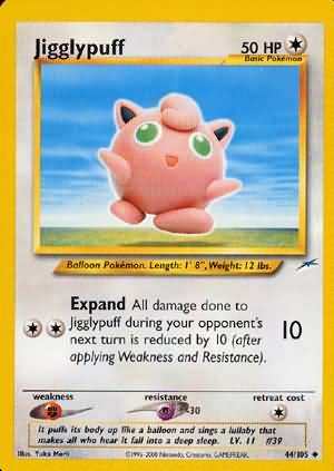 Jigglypuff (44/105) [Neo Destiny Unlimited][Yuka Morii]