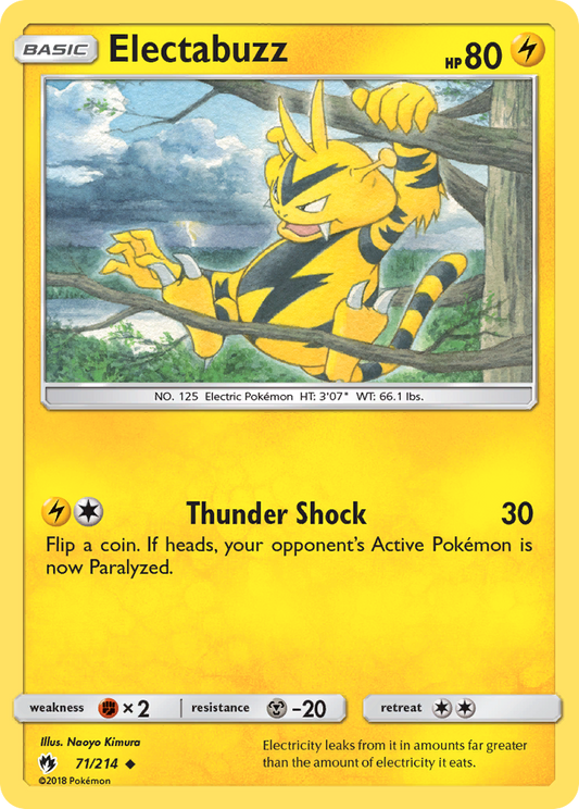 Electabuzz (71/214) [Soleil et Lune : Tonnerre Perdu] 