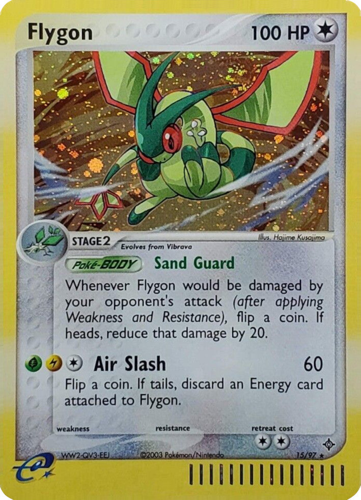 Flygon (15/97) (Thème Deck Exclusif) [EX: Dragon] 