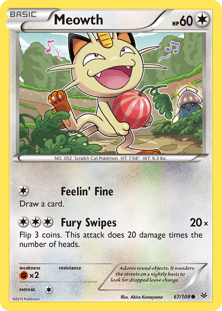 Miaouss (67/108) [XY : Ciel rugissant] 