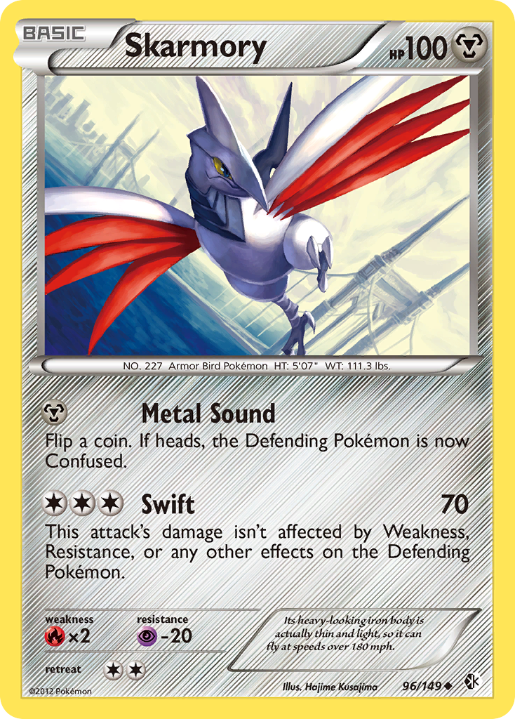 Skarmory (96/149) [Noir et blanc : frontières franchies] 